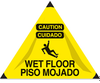 Handy Cone™ Floor Signs - 47382 - Brady Corporation