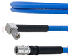 Low PIM QMA Male to RA SMA Male Plenum Cable SPP-250-LLPL Coax in 60 Inch and RoHS with LF Solder - FMCA1823-60 - Fairview Microwave Inc.