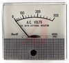 Voltmeter, AC; 0 to 300 V; Polarized-Vane Solenoid; Polystyrene; 5% - 70136713 - Allied Electronics, Inc.