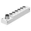 Sensor Interface Junction Blocks - 2171-NEDU-L6R1-M8G3L-M12G8-ND - DigiKey