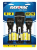 Rayovac Value Bright LED 2AA & 2D Robust Rubberized 3 Pack -- BRSLED3PK-BTPA - Image