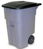 Rubbermaid 50 Gallon Brute Roll Out Container - 8423 - U.S. Plastic Corporation