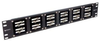 Universal Rack Panel with 24 Simplex ST Couplers -- REF00069 - Image