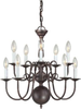 2500-10-32 Mid. Chandeliers-Candle - 413484 - Capital Lighting, Inc.