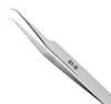 Excelta Three Star Utility Tweezers 51-S - Stainless Steel Oblique Angled Very Fine Tip - 0.01 in Tip Width - 4 1/2 in Length - 0.01 in Thick - EXCELTA 51-S - R. S. Hughes Company, Inc.