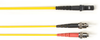 5m (16.4ft) STMTRJ YL OS2 SM Fiber Patch Cable INDR Zip LSZH - FOLZHSM-005M-STMT-YL - Black Box