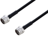 Outdoor Rated N Male to N Male Low PIM Cable 150 cm Length Using SPO-250 Coax Using Times Microwave Parts - PE3C6345-150CM - Pasternack