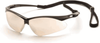 Pyramex PMXtreme Safety Glasses with Black Frame and Indoor- - SB6380SP - Safety Glasses USA