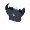 THM (Vertical) Holder for 20mm Cell - 1074 - Keystone Electronics Corp.