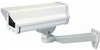 Outdoor beige housing flip open type with Bracket - HB605K - SFCable.com