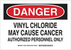 Chemical & Hazardous Material Sign - 125819 - Brady Corporation