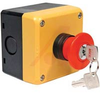SWITCH; WITH ENCLOSURE; 40MM PUSHLOCK; KEY RESET; PLASTIC; 1 NC/ 1NO - 70173178 - Allied Electronics, Inc.