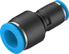 Push-in connector - QS-12-8 - Festo Corporation
