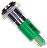 Panel Mount Indicator, Led, 14Mm, Green, 2.2V; Led Color Apem - 15R9881 - Newark, An Avnet Company