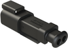 Rcpt Housing, 2Pos, Thermoplastic, Blk; Product Range Amphenol Sine/tuchel - 66W6664 - Newark, An Avnet Company