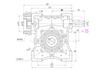 Worm Gearbox -- CYRW075-VS