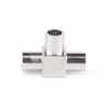 Stainless Steel Ultra High Purity Mini Butt Weld Mini Tee Reducer MTRW Series Fittings - Image