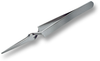 Lindstrom Utility Tweezers - TL 2AX-SA - Stainless Steel Straight Tip - 120 mm Length - LINDSTROM TL 2AX-SA - R. S. Hughes Company, Inc.