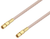 SSMC Plug to SSMC Plug Cable 60 Inch Length Using RG316-DS Coax - PE3C4436-60 - Pasternack