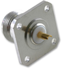 Rf / Coaxial Connector, N Coaxial, Straight Flanged Jack, Solder, 75 Ohm, Beryllium Copper Rohs Compliant Radiall - 97K9310 - Newark, An Avnet Company