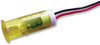 Led Panel Mount Indicator, Snap-In, Yellow, 10 Mm, 24 Vdc, 20 Ma, 20 Mcd, Not Rated Rohs Compliant Apem - 94X2458 - Newark, An Avnet Company