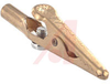 Alligator Clip; Solid Copper; 10 A; 1.97 in.; Screw; BU Series - 70188574 - Allied Electronics, Inc.