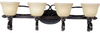 Bathroom Fixtures-Four Lights - 4364 - Light Center (The)