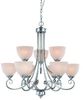 25329-SN Mid. Chandeliers-Glass Up - 408058 - Capital Lighting, Inc.