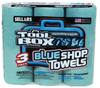 Sellars Toolbox Blue 60 Shop Towel - 3-Pack - 54483 - SELLARS 54483 - R. S. Hughes Company, Inc.
