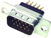 D Sub Connector, High Density-Hd, 15 Position, Plug; No. Of Contacts Multicomp - 79K4984 - Newark, An Avnet Company