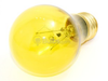 25 Watt, 120 Volt A19 Transparent Yellow Bulb - 105825 - bulbs.com