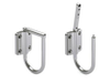 SWING HOOK (W/ FRICTION AND LATCH) - JN-T100 - JN-T100 - Sugatsune America, Inc.