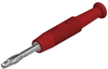 Conn, Banana, Plug, 6A, Solder, Red; Gender Hirschmann Test And Measurement - 71AC1617 - Newark, An Avnet Company