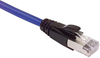 Plenum Rated Shielded Category 6A Cable, Rj45 / Rj45, 23Awg Solid, Blue, 1.0Ft Rohs Compliant L-Com - 97AC8818 - Newark, An Avnet Company