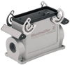 Housing, Size 6, Side Clamp, M25, Alum; Heavy Duty Connector Type Weidmuller - 63AC9659 - Newark, An Avnet Company