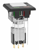 Light Touch Miniature Pushbuttons - EB2011G-B-J24AFC - NKK Switches