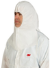 3M 446 White Universal Microporous Laminate Cleanroom Hood - Full Face Opening - 046719-52556 -- 046719-52556 - Image