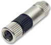 Sensor Connector, M8, Rcpt, 4Pos, Panel; Product Range Harting - 87K6595 - Newark, An Avnet Company