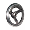 Cast Iron Dished Hand Wheel Without Handle: 6.00 in Diameter, 3 Spokes, Bore -- WND-6 - Image