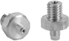 Flat suction cup (round) for smooth or slightly rough surfaces PFYN 1.5 SI-55 M3-AG - 10.01.01.00281 - Schmalz Inc.
