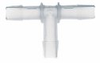 Barbed Tee Connector, Polyethylene, 1/2