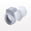 APC Series Coupling Body, Straight Thru Acetal In-Line Pipe Thread -- APC10006 - Image