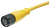 Sensor Cord, 4P, M12 Rcpt-Free End, 4M; Connector Type A Molex - 14B2820 - Newark, An Avnet Company