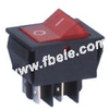 Double-poles Rocker Switch -- IRS-201-2B ON-OFF - Image