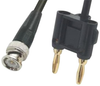 Test Lead, Bnc-Double Banana Plug, 305Mm; Bnc Connector Type L-Com - 89M7369 - Newark, An Avnet Company