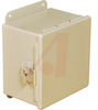 ENCLOSURE;NEMA 12;HINGED COVER;SCREW CLAMP;J BOX;6.00X6.00X4.00;STEEL;GRAY - 70066822 - Allied Electronics, Inc.