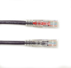 50FT Violet CAT5e Locking Patch Cable 350MHz UTP CM Snagless - C5EPC70-VT-50 - Black Box