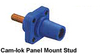 Cam-Lok Panel Mount Stud - Male - Red - 186-502 - Premier Lighting & Production Company