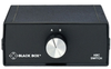 DB15 Switch, ABC (2 to 1), Chassis Style A, (3) Female - SW040A-FFF - Visual Sound, Inc.