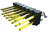Pin Header, 8Pos, 2Row, 2.54Mm, Smt R/a Rohs Compliant Samtec - 74AJ4920 - Newark, An Avnet Company